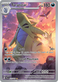 Tyranitar 222/193 - Illustration Rare - Paldea Evolved - Near Mint Pokemon Card