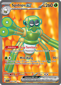 Spidops ex 223/198 - Full Art - Scarlet & Violet Base - Near Mint Pokemon Card