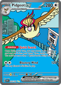 Pidgeot ex 225/197 - Special Illustration Rare - Obsidian Flames - Near Mint Pokemon Card