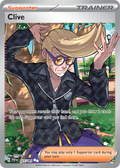 Clive 227/091 - Full Art - Paldean Fates - Near Mint Pokemon Card