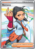 Nemona 229/091 - Full Art - Paldean Fates - Near Mint Pokemon Card