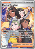 Paldean Student 231/091 - Full Art - Paldean Fates - Near Mint Pokemon Card