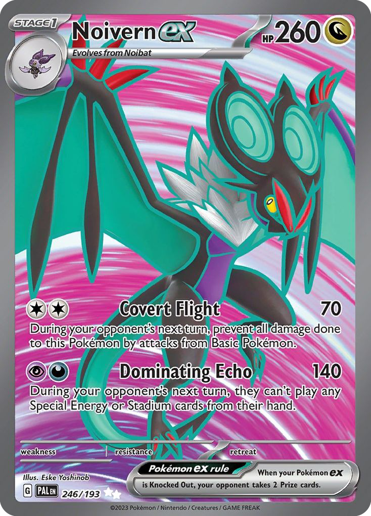 Noivern ex 246/193 - Full Art - Paldea Evolved - Near Mint Pokemon Card