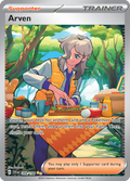 Arven 249/198 - Special Illustration Rare - Scarlet & Violet Base - Near Mint Pokemon Card