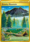 Gravity Mountain 250/191 - Gold Rare - Surging Sparks - Near Mint Pokemon Card