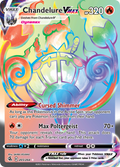 Chandelure VMAX 265/264 - Rainbow Rare - Fusion Strike - Near Mint Pokemon Card