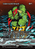 Underworld Breach PZA-010 - Borderless Foil - Teenage Mutant Ninja Turtle Source Material - Near Mint Magic: The Gathering Card