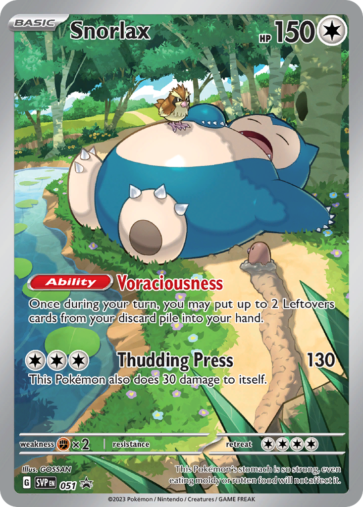 Snorlax SVP051 - Pokemon Promo - Near Mint Pokemon Card
