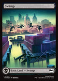 Swamp TMT-307 - Surge Foil - Teenage Mutant Ninja Turtle - Near Mint Magic: The Gathering Card