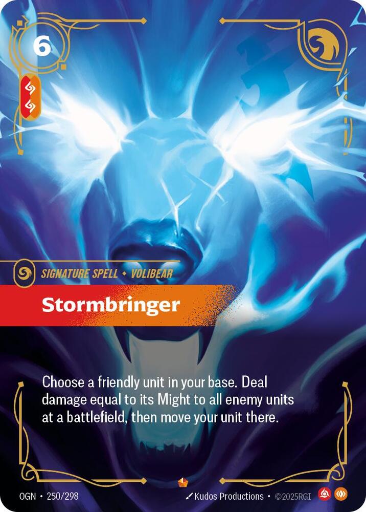 Stormbringer OGN-250 - Epic - Origins - Near Mint Riftbound Card