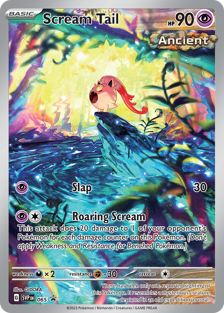 Scream Tail SVP065 - Pokemon Promo - Near Mint Pokemon Card