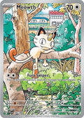 Meowth 106/094 - Illustration Rare - Phantasmal Flames - Near Mint Pokemon Card