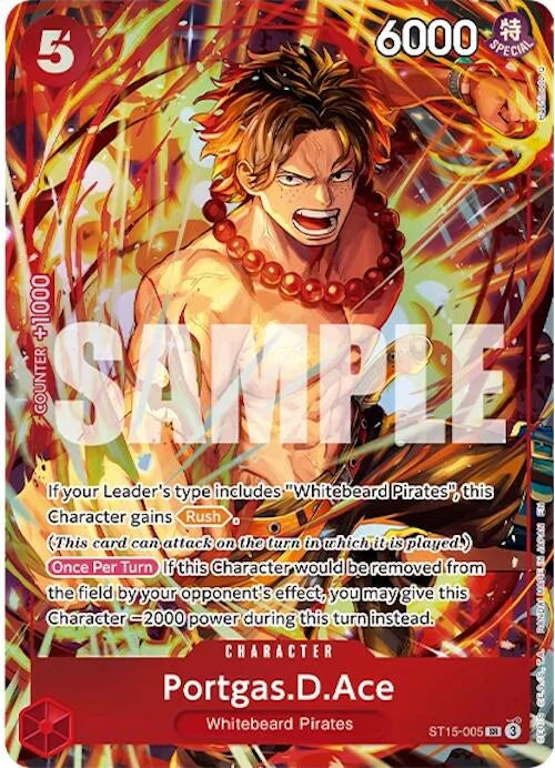 Portgas.D.Ace | OP Promo | IB05 Promo