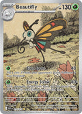 Beautifly 219/217 - Illustration Rare - Ascended Heroes - Near Mint Pokemon Card