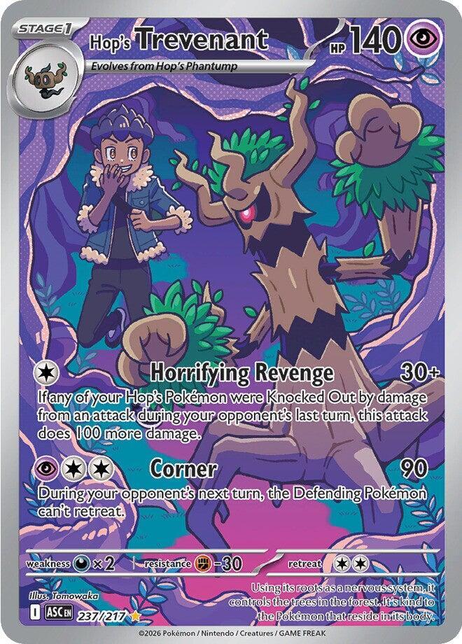 Hop's Trevenant 237/217 - Illustration Rare - Ascended Heroes - Near Mint Pokemon Card
