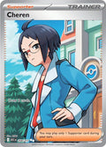 Cheren 258/217 - Full Art - Ascended Heroes - Near Mint Pokemon Card