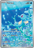 Horsea 067/064 - Illustration Rare - Shrouded Fable - Near Mint Pokemon Card