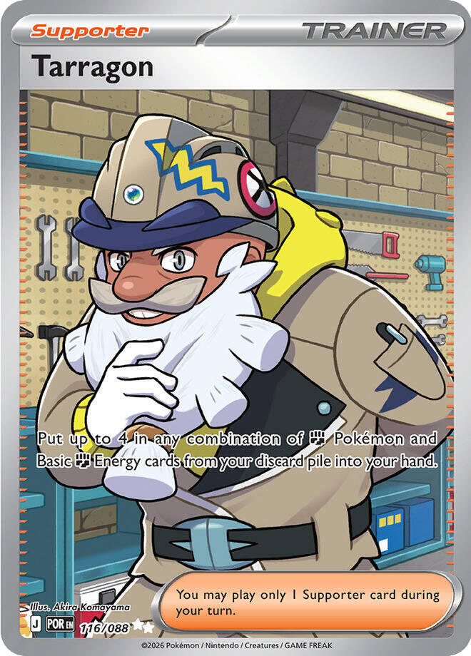 Tarragon 116/088 - Full Art - Perfect Order - Near Mint Pokemon Card