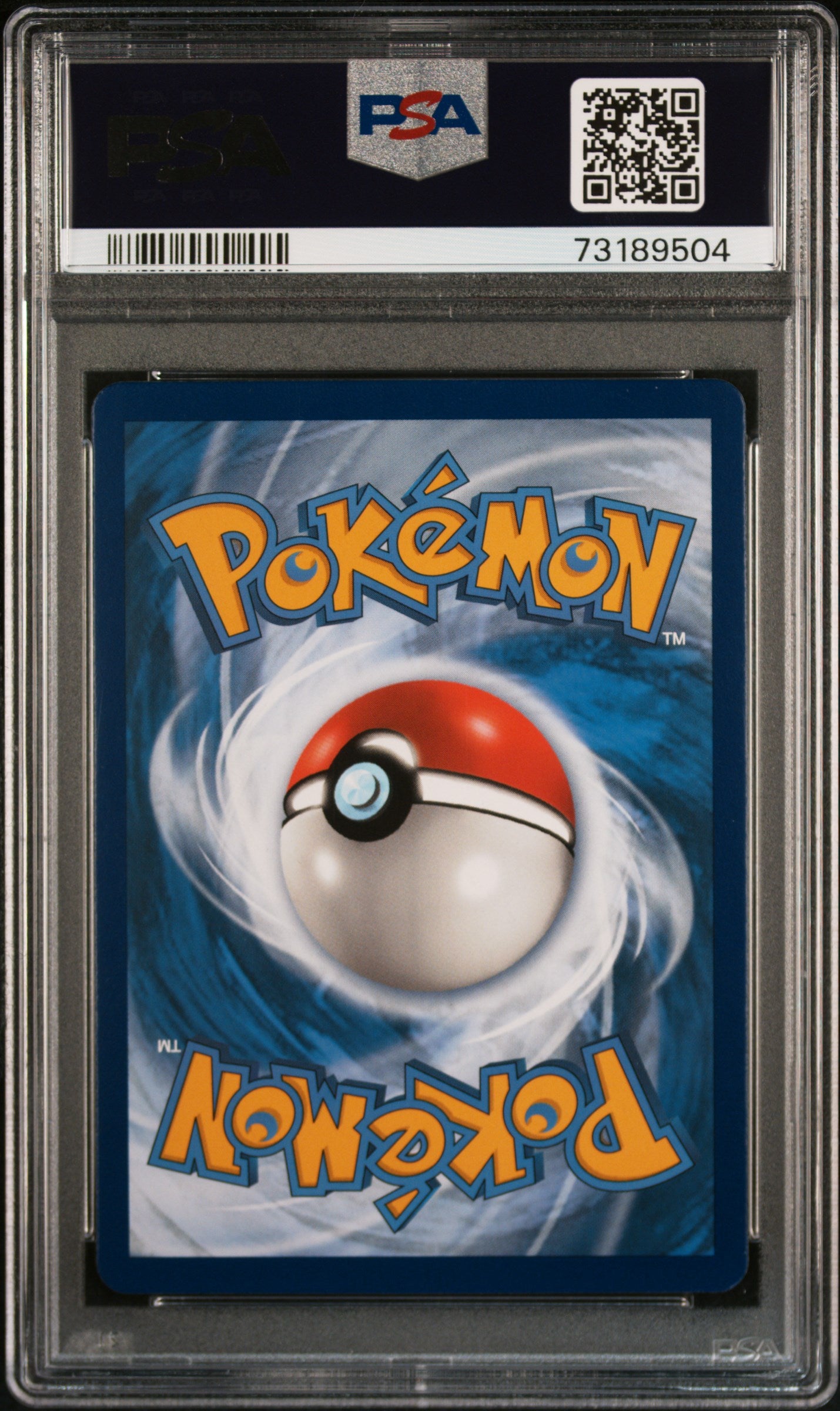 Glaceon VMAX PSA 10 - Evolving Skies - Cert 73189504 Back