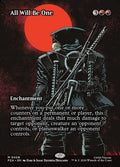 All Will Be One PZA-008 - Borderless - Teenage Mutant Ninja Turtle Source Material - Near Mint Magic: The Gathering Card
