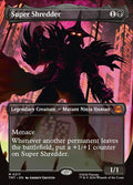 Super Shredder TMT-217 - Showcase Foil - Teenage Mutant Ninja Turtle - Near Mint Magic: The Gathering Card