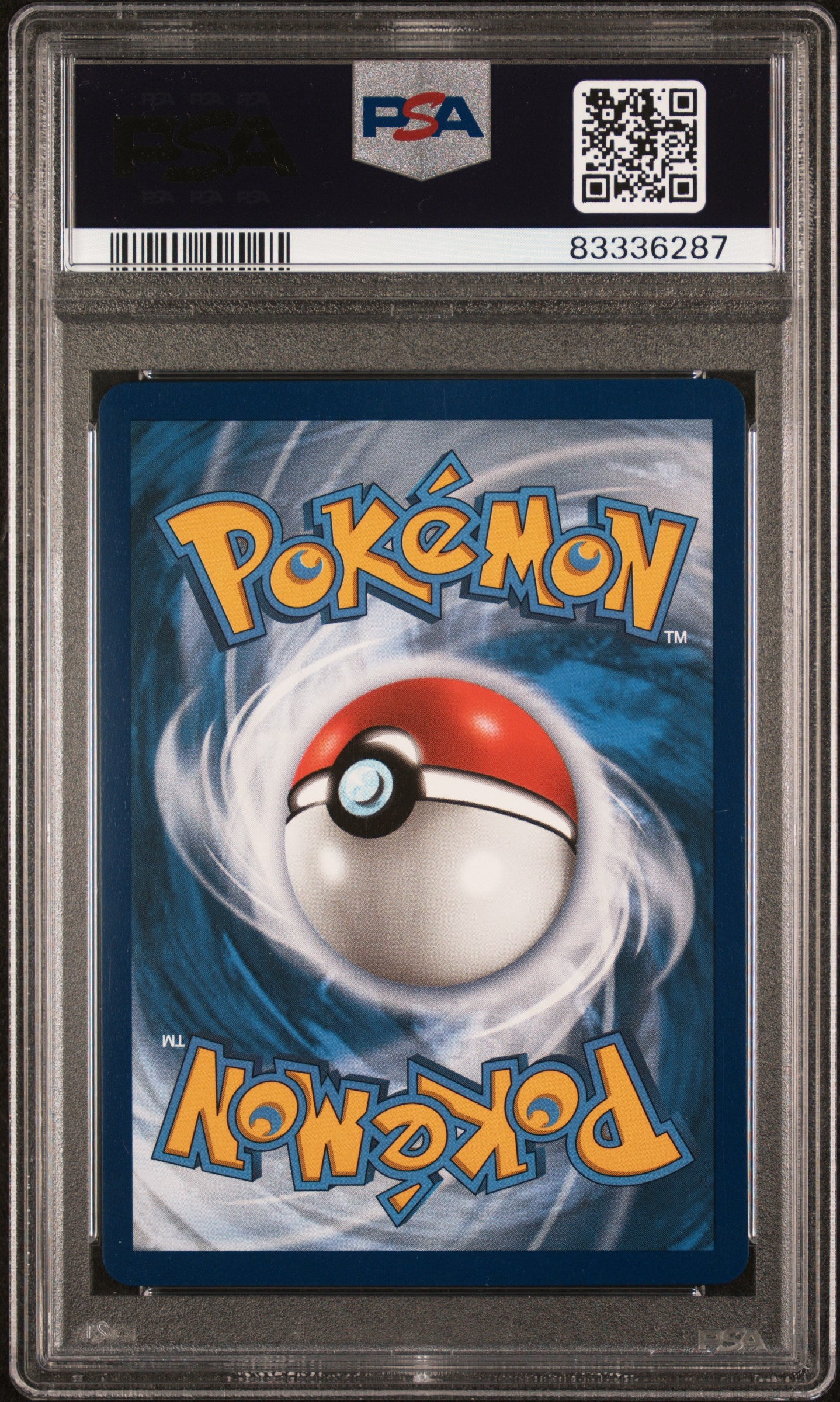 Mew V PSA 9 Back - Sword & Shield Fusion Strike