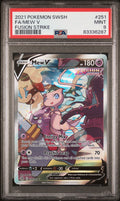 Mew V PSA 9 Front - Sword & Shield Fusion Strike