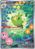 Swadloon 088/086 WHT - Illustration Rare - White Flare - Near Mint Pokemon Card