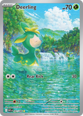 Deerling 091/086 WHT - Illustration Rare - White Flare - Near Mint Pokemon Card