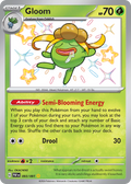 Gloom 093/091 - Shiny Rare - Paldean Fates - Near Mint Pokemon Card