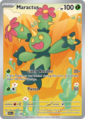 Maractus 093/086 BLK - Illustration Rare - Black Bolt - Near Mint Pokemon Card