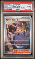 Morty's Conviction PSA 9 Front - Temporal Forces