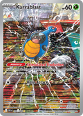 Karrablast 094/086 BLK - Illustration Rare - Black Bolt - Near Mint Pokemon Card