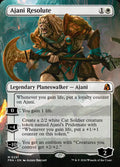 Ajani Resolute FRA-291 - Borderless - Reality Fracture - Near Mint Magic: The Gathering Card