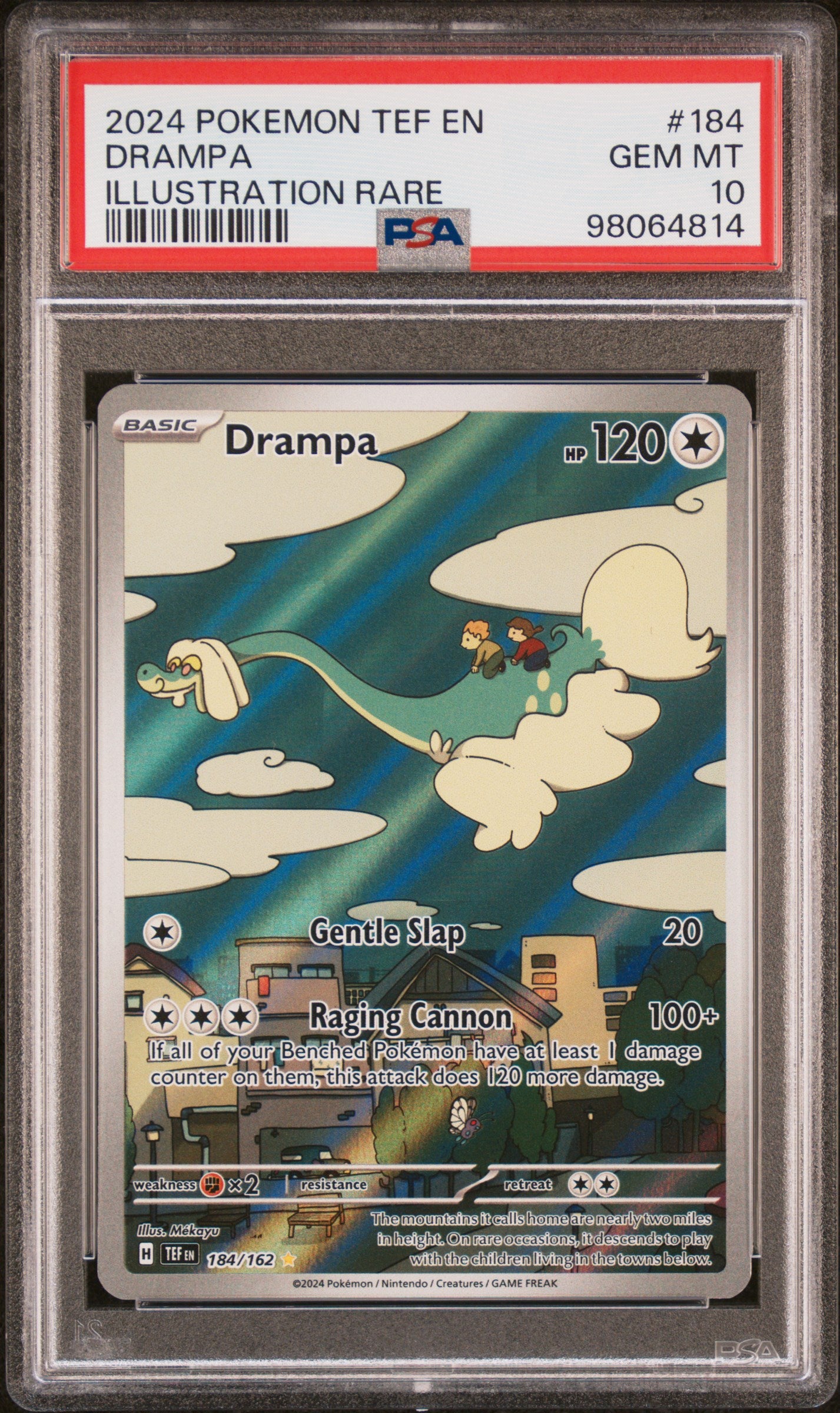 Drampa PSA 10 Front - Temporal Forces