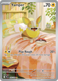 Yamper 099/094 - Illustration Rare - Phantasmal Flames - Near Mint Pokemon Card