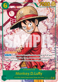 Monkey D Luffy OP13-118 SEC AA - Carrying on His Will - Near Mint One Piece Card