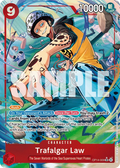 Trafalgar Law OP14-009 AA - The Azure Sea's Seven - Near Mint One Piece Card