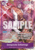 Donquixote Doflamingo OP14-069 AA - The Azure Sea's Seven - Near Mint One Piece Card