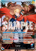 Lucy OP15-002 AA - Alt Art - Adventure on Kami's Island - Near Mint One Piece Card