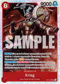 Krieg OP15-008 - SR - Adventure on Kami's Island - Near Mint One Piece Card