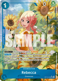Rebecca OP15-053 AA - Alt Art - Adventure on Kami's Island - Near Mint One Piece Card