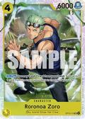 Roronoa Zoro OP15-113 - SR - Adventure on Kami's Island - Near Mint One Piece Card
