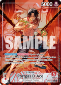 Portgas.D.Ace. | The Time of Battle | Leader Alt Art