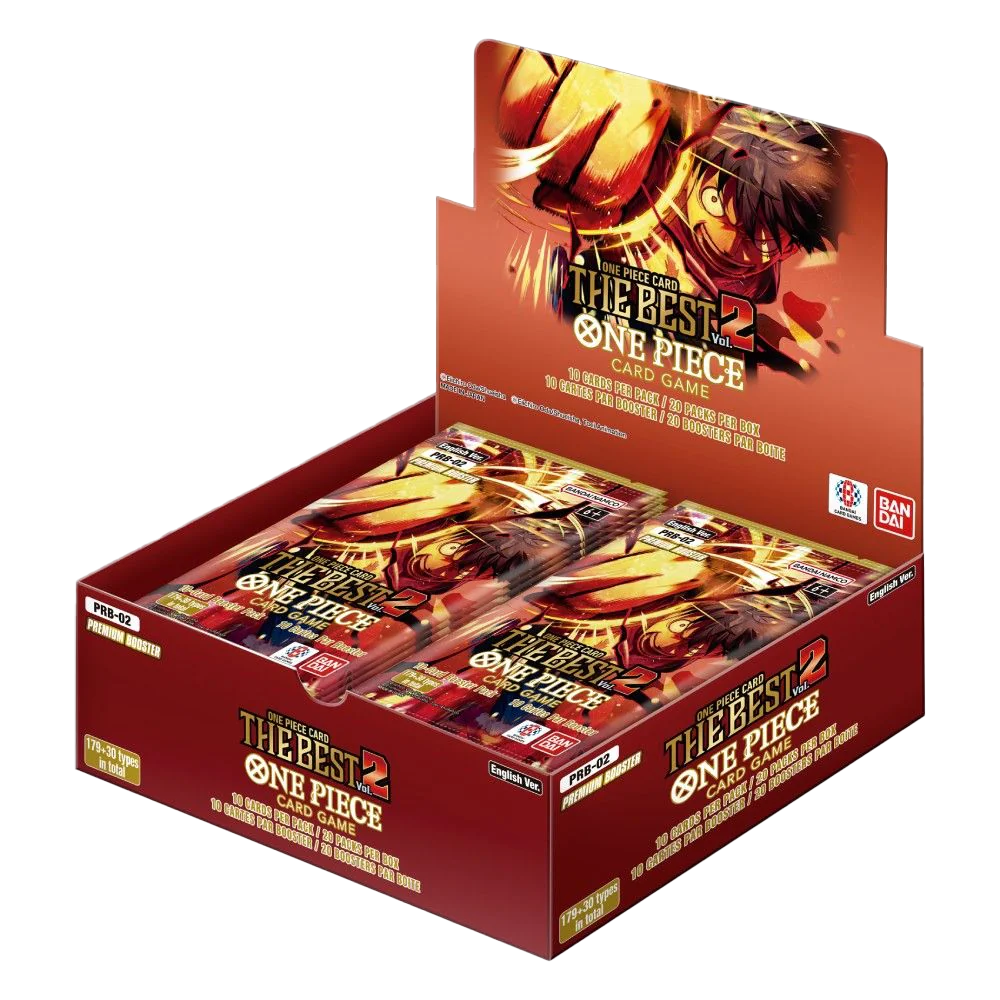 One Piece TCG The Best Vol.2 Booster Box PRB-02 English | QollectorAU