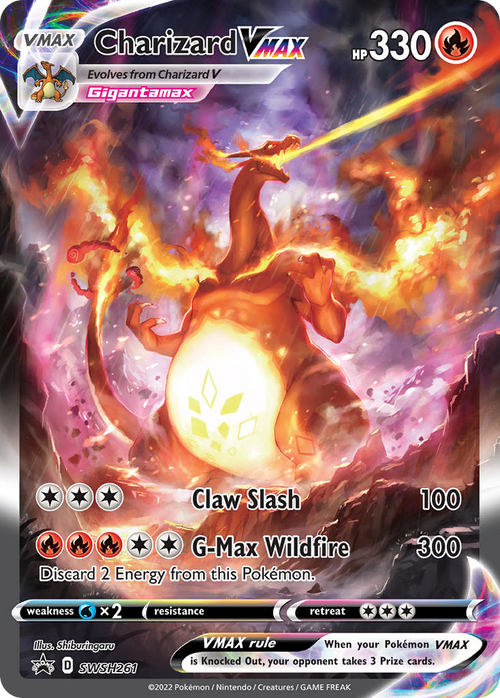 Charizard VMAX SWSH261 - Pokemon Promo - Near Mint Pokemon Card