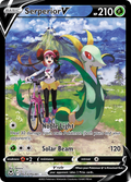 Serperior V TG13/TG30 - Silver Tempest - Near Mint Pokemon Card