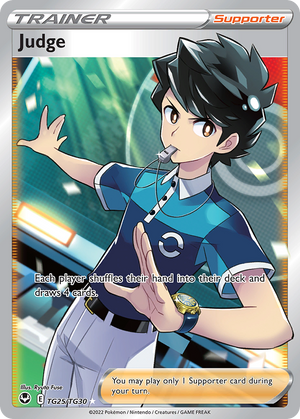 Judge TG25/TG30 - Silver Tempest - Near Mint Pokemon Card