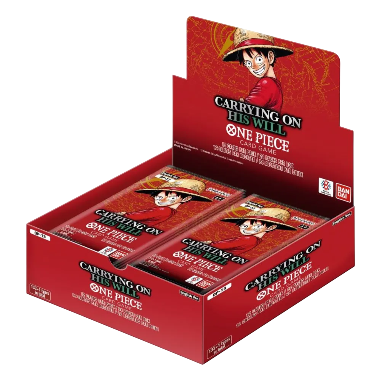 One Piece TCG OP13 Carrying On His Will Booster Box English | QollectorAU