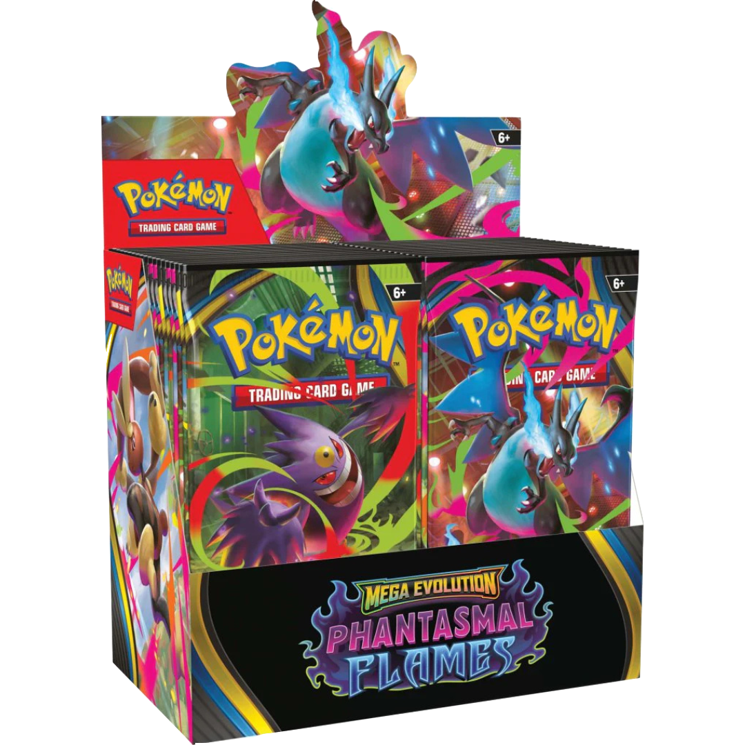 Pokemon TCG Mega Evolution Phantasmal Flames Booster Box English | QollectorAU